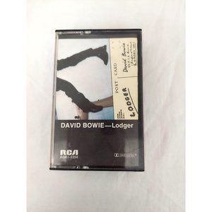 David Bowie - Lodger  Postcard AQK-3254 (1979, RCA Records) Cassette Tape Rare